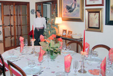 Ana, la esposa de Lu&iacute;s, en su domicilio.